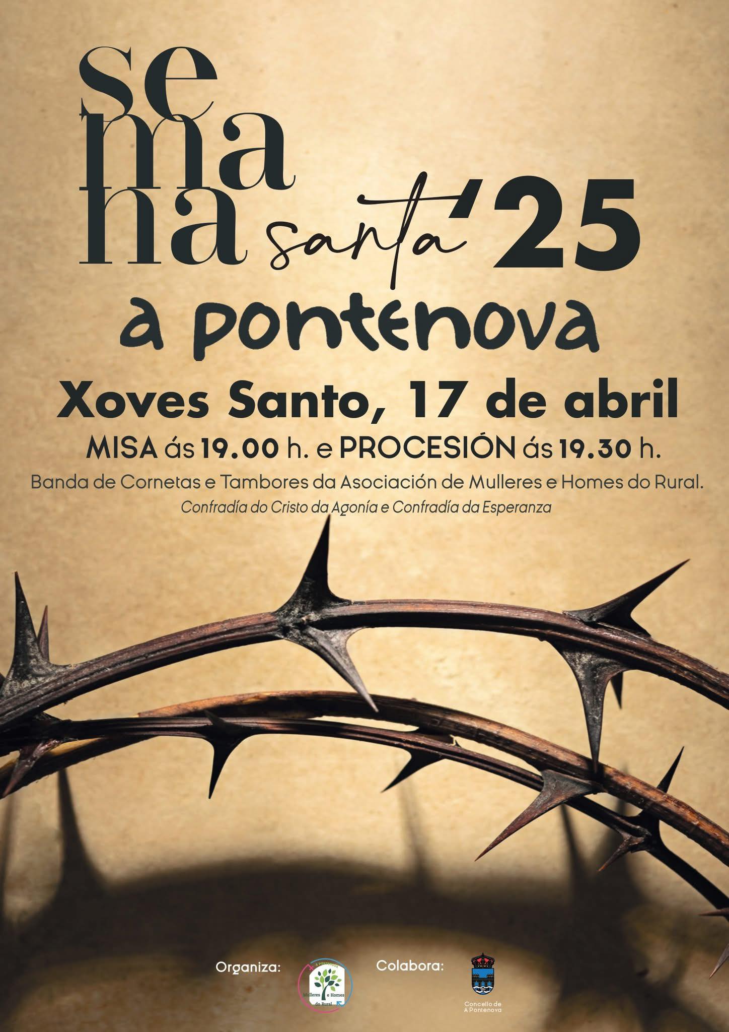 Semana Santa en A Pontenova 2025 A Pontenova / 
Puente Nuevo-Puentenuevo